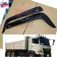 ราคา COD คิ้วกันสาด กันสาดประตู รถรรทุก ฮีโน่ เมก้า HINO MEGA, VICTOR สำหรั รถ6ล้อและ10ล้อ FC เมก้า เมก้า 500 ฮีโน่ วิคเตอร์ สีดำ (1731689409292043909)