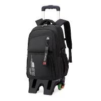 ราคา กระเป๋าเป้สะพายหลังมีล้อลาก รุ่น 5208 กระเป๋านักเรียนล้อลาก 6 ล้อ/ฐานสูง ลากขึ้นบันไดได้ มีบริการเก็บปลายทาง (1734151598856505297)
