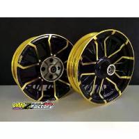 ราคา ล้อแม็ค ล้อแม็กซ์ ล้อMsx MsxSF งานแท้ อัลลอยชุบแข็งแรง ขอบ 12” ใส่ยางเดิมได้เลย จัดโปรฯ (1732682932313752813)