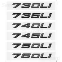 ราคา โลโก้ตัวอักษรลำตัวรถ, สติ๊กเกอร์สัญลักษณ์, สติ๊กเกอร์ ABS 3D, สำหรับ BMW 7 Series 730i, 735i, 740i, 745i, 750i, 760i, 730Li, 740Li, E38, E65, E66, F01, F02, G11, G12 (1732744560360260626)