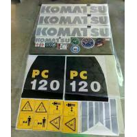 ราคา สติ๊กเกอร์ KOMATSU PC120-8 ชุดใหญ่ติดรอบคัน ตัวหนังสือสีน้ำเงิน งานนำเข้าเกรดA อะไหล่รถขุด อะไหล่รถแมคโคร อะไหล่แบคโฮ สติ๊กเกอร์pc (1733038483428968356)