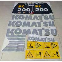 ราคา สติ๊กเกอร์ KOMATSU PC200-8 ชุดใหญ่ติดรอบคัน อะไหล่แม็คโคร อะไหล่รถขุด อะไหล่รถแมคโคร อะไหล่แบคโฮ สติ๊กเกอร์pc (1733038524702427044)