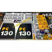 ราคา สติ๊กเกอร์ KOMATSU PC130-8 ชุดใหญ่ติดรอบคัน ตรงรุ่น อะไหล่รถขุด อะไหล่แม็คโคร อะไหล่รถแมคโคร อะไหล่แบคโฮ สติ๊กเกอร์pc (1733038483413436324)