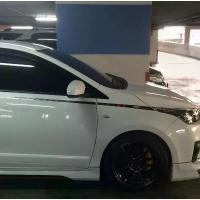 ราคา สติ๊กเกอร์* ลายข้าง TRD sportivo ลายตาราง ติดข้างไฟหน้า Toyota YARIS ปี 2015 ขนาด 4 x 143 cm ราคาต่อชุดมี (1734017479409829488)