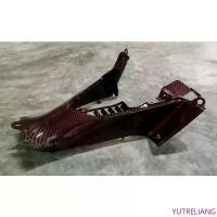 ราคา YUTRELIANG สินค้าขายดี คอนโซนกลางล่าง ตัววี คอนโซลกลางล่าง wave110i ปี 2011-2018 สีแดง 5D งานคาร์บอน 5D สติ๊กเกอร์ Akana เวฟ110i (1732735752405223196)