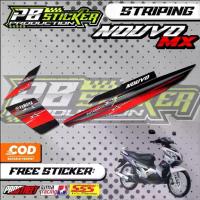 ราคา จัดส่งทันที สินค้าขายดี STRIPING VARIATION YAMAHA NOUVO MX / สติ๊กเกอร์ LIST MOTORCYCLE YAMAHA NOUVO MX (1732863106510128204)