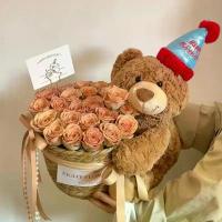 ราคา สบู่ ดอกไม้ ตุ๊กตา หมี ช่อดอกไม้ ตุ๊กตาหมี กอด ถัง ดอกไม้ประดิษฐ์ สำหรับแฟน เพื่อนซี้ วันเกิด (1733077617858151636)