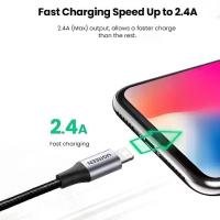 ราคา UGREEN USB A สายชาร์จ ชาร์จเร็ว 2.4A ยาว 1 เมตร / 2 เมตร สำหรับ ไอโฟน iPhone 6/6Plus/7/7Plus 14/14 Pro/Pro Max 2025 (1732589031512376364)