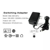 ราคา สายชาร์จ AC Adapter Power DC 12V 1.5A (1500 mA) 18W อะแดปเตอร์ไฟฟ้า Wall Charger (A) APD Brand คําแนะนําการขายที่ร้อนแรงในเดือนนี้ (1733831772280423993)