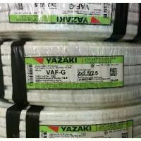 ราคา สายไฟ ตัดแบ่ง 10 เมตร VAF-G 2x2.5/2.5 2x4/4 sq.mm. ยาซากิ YAZAKI (1732947181317817932)