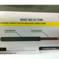 ราคา มาแรงแห่งปี สายไฟ ตัดแบ่ง 1 เมตร THW 70 / 95 / 120 / 150 / 185 sq.mm. ยาซากิ YAZAKI สายแข็ง แกนเดียว ทองแดง สีดำ (1734149253596808316)