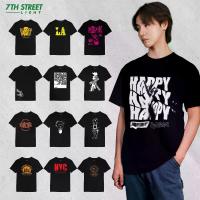 ราคา รวมลายเสื้อยืดคอกลมแขนสั้น 7ᵗʰ Street (Light) สีดำ สกรีนลายกราฟฟิค ทรงหลวม ไหล่ตก ไม่รัดตัว เนื้อผ้า 100% Cotton Relaxed Fit ไซส์ M/L/XL สเวตเตอร์ แขนยาว รับ ผลิต streetwear โ (1734363710564501071)