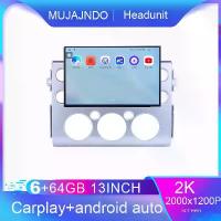 ราคา หน้าจอ MUJAJNDO ขนาด 13 นิ้ว 6+64GB สำหรับ Toyota Land Cruiser FJ Android 15 หน้าจอ 2K QLED คำสั่งเสียง CarPlay Android Auto 2DIN เครื่องเสียงรถยนต์ Android รองรับ Mirror Link มุ (1734131268554426092)