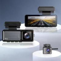 ราคา กล้องติดรถยนต์บันทึกภาพคู่ระดับ 4K ความละเอียดสูงพิเศษ หน้าจอ IPS ขนาด 3.2 นิ้ว (1733810777999902113)