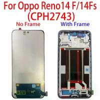 ราคา หน้าจอ AMOLED ดั้งเดิมสำหรับ Oppo Reno14 5G/ Reno14 Pro LCD CPH2737 หน้าจอสัมผัสสำหรับ Oppo Reno14F /Reno14FS CPH2743 LCD (1733316543545771952)