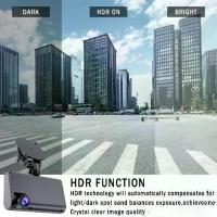 ราคา กล้องติดรถยนต์ 1080P พร้อมหน้าจอ 3 หน้าจอ สำหรับการมองเห็นกลางคืนและกล้องถอยหลัง - เชื่อถือได้ (1734211179236132795)