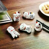 ราคา ที่วางตะเกียบเซรามิกแมวกวัก 5 ชิ้น ที่วางตะเกียบ หมอน ที่วางตะเกียบโรงแรมร้านอาหาร ที่วางปากกาแมวสไตล์ญี่ปุ่น (1734203472883648358)