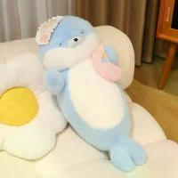 ราคา ตุ๊กตาหมีน่ารักสีฟ้า ของเล่นตุ๊กตา หมอนนอน หมอนอิง (1733843296430426055)