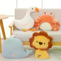 ราคา หมอนอิง ดีไซน์ปลาหมึก ปลาวาฬ ห่าน สิงโต น่ารัก ใส่สบาย เหมาะสำหรับโซฟา รถยนต์ ห้องนอน หัวเตียง และหัวเตียง ของขวัญในอุดมคติสำหรับสำนักงาน ตุ๊กตาหลังของเล่น (1732454631945111293)