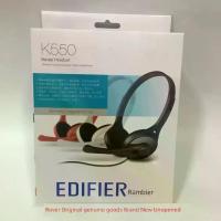ราคา หูฟังไร้สาย หูฟังบลูทูธ หูฟังคอมพิวเตอร์ Edifier / Edifier K550 หูฟังคลาสออนไลน์พร้อมหูฟังแบบมีสายไมโครโฟนสองรู (1734367084886656008)