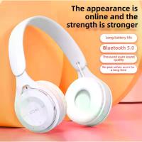 ราคา หูฟังบลูทูธ หูฟังครอบหู ชุดหูฟัง Bluetooth แบบสวมศีรษะสำหรับถ่ายภาพพร้อมหูฟังป้องกันหูอเนกประสงค์สำหรับนักเรียน หูฟังไร้สาย (1734367026417402888)