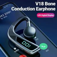 ราคา หูฟังไร้สาย YOVONINE ที่เกี่ยวหู รองรับบลูทูธ 5.2 หูฟังการนำกระดูก แฮนด์ฟรี หูฟังกีฬา ชุดหูฟังแบบแขวน (1730186891836295674)