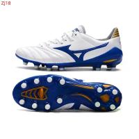 ราคา Sporty Fashion Mizuno Morelia Neo 2 II JAPAN Mens Cleats Soccer White Blue Football Spike P1GC195019 New With Box รองเท้าสตั๊ดราคาถูกๆ สตัด รองเท้า บอล เล วอลเลย์บอล monarcida (1733990093464504031)