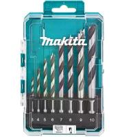 ราคา MAKITA ชุดดอกสว่าน เจาะไม้ รุ่น D-77257 (8ชิ้น/ชุด) ขนาด 3,4,5,6,7,8,9,10 มม. ของแท้100% คําแนะนําการขายที่ร้อนแรงในเดือนนี้ ใบ เจียร ขัด ไม้ ท้าย makita ช่าง เจ็ก เครื่อง (1732164525900269246)
