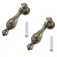 ราคา ลูกบิดตู้ทองเหลืองโบราณ ลิ้นชัก ประตู ตู้เสื้อผ้า จี้ หรูดึง มือจับ ฮาร์ดแวร์ (1733756451034662739)