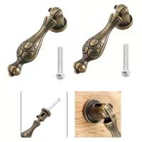 ราคา ลูกบิดตู้ทองเหลืองโบราณ ลิ้นชัก ประตู ตู้เสื้อผ้า จี้ หรูดึง มือจับ ฮาร์ดแวร์ (1733795160338302721)