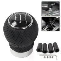 ราคา <ปล่อยสินค้าขายดี> หัวเกียร์หนังแท้ 5 เกียร์ 6 เกียร์ สำหรับรถยนต์แบบธรรมดา หัวเกียร์ทรงกลมพร้อมตัวเลขเกียร์ (1733869698438694739)