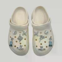 ราคา จิบบิทส์ ชาร์มติดรองเท้า 10 ชิ้น ประดับเพชร ลายเด็กผู้หญิงเต้นรำ เครื่องดนตรี ตะขอรองเท้า สายโซ่รองเท้าถอดได้ สำหรับรองเท้า crocs (1734211662403110176)