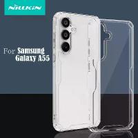 ราคา เคส Nillkin สำหรับ Samsung Galaxy A55 5G, ดีไซน์ธรรมชาติ Pro, กรอบ TPU ใส, การป้องกันการกระแทก, ฝาหลัง, เข้ากันได้กับ Samsung A55 (1732158770945428102)