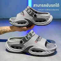 ราคา รองเท้าแตะและรองเท้าสลิปเปอร์ผู้ชายคุณภาพสูง สองในหนึ่ง ฤดูร้อน สำหรับผู้ชาย ทนทาน ขับรถ พื้นหนา กันลื่น กันน้ำ จิ๋ว รองเท้าฟุตซอล ฟุตซอล ท๊อป เชือก แท้ เด็ก บอล legenda (1734212902646679146)