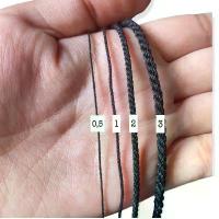 ราคา สร้อยข้อมือเชือกสีดำ ผูกเอง ยาว 40 ซม. [เชือก] (1732552043796989202)