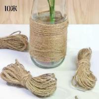 ราคา ของตกแต่ง DIY สร้างสรรค์ 10 เมตร ราคา ตกแต่ง/คลิปภาพ เชือกป่านดิบ ผนังภาพ ของใช้ในบ้าน เชือก (1733701415390381123)