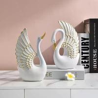 ราคา ของตกแต่งหงส์สำหรับคู่รักสไตล์นอร์ดิก เรียบง่าย ตกแต่งห้องนั่งเล่น ห้องนอน ทางเข้า เฟอร์นิเจอร์ ของขวัญสำหรับธุรกิจ (1733670472501986775)