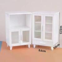 ราคา บ้านตุ๊กตาจิ๋ว ตู้สีขาว ตู้โชว์ ตู้เก็บของ เฟอร์นิเจอร์ โมเดล ของเล่น ตกแต่ง เหมาะสำหรับบ้านตุ๊กตา ขนาดเล็กและน่ารัก ตุ๊กตา ตัว ยาง ใหญ่ นุ่มนิ่ม plush toy (1732443570411439552)