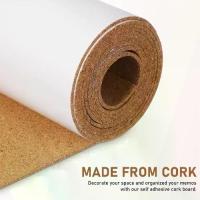 ราคา ทนทาน 1 เมตร แผ่นไม้ก๊อกแบบติดเอง หนา 2 มม. จัตุรัส แผ่นไม้ก๊อก กระดานไม้ก๊อก สำหรับบุลิ้นชัก ผนัง เฟอร์นิเจอร์ กระดานข่าว ตกแต่ง DIY (1734276909124125951)