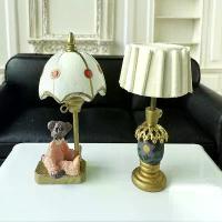ราคา โคมไฟตั้งโต๊ะหมีจิ๋ว, ตุ๊กตาสเกล 1:12, ฝาครอบสีขาว, โคมไฟข้างเตียง, เฟอร์นิเจอร์, ของตกแต่งบ้านโมเดล, อุปกรณ์เสริมบ้านตุ๊กตา, เหมาะสำหรับของเล่นบ้านตุ๊กตา (1732766580679804553)