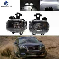 ราคา ประกอบไฟตัดหมอก LED รถยนต์, 1 คู่, สำหรับ Nissan Frontier 2020 และ 2021 และ 2022, ไฟหน้า, เลนส์ DRL, 12V, สีขาว (1733370370795078796)
