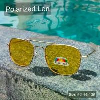ราคา 【ส่งฟรี】 ♜แว่นกันแดด แว่นตา ทรงนักบิน สไตล์วินเทจ เลนส์polarizedตัดแสง(เลนส์สีเหลืองใส่ขับรถกลางคืน)ฟรีกล่องทุกชิ้น❇ (1734246270748100407)