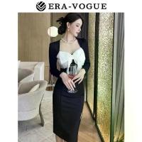 ราคา Eravogue -เดรสผู้หญิง เดรสสีดำ เดรสรัดรูป เดรสปาร์ตี้ เดรสออกงาน เดรสทำงาน เดรสเซ็กซี่ เดรสเกาหลี ชุดออกงาน 5981 (S-XL) Clothing เสื้อผ้า (1734364461541327986)