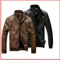ราคา เสื้อแจ็คเก็ต เสื้อหนัง เสื้อคลุมแขนยาว ใส่ขับมอเตอร์ไซค์Bikerชาย มีซับในรอบตัว (1733884007725434266)