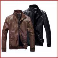 ราคา เสื้อแจ็คเก็ต เสื้อหนัง เสื้อคลุมแขนยาว ใส่ขับมอเตอร์ไซค์Bikerชาย มีซับในรอบตัว (1734067375983265315)