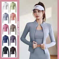 ราคา ACIZS SPORTS เสื้อกีฬา เสื้อรัดรูปแขนยาวออกกำลังกาย แจ็คเก็ตแขนยาวมีซิปรูด เสื้อสปอร์ตแขนยาว เสื้อโค้ท [กทม.พร้อมส่ง] (1733997700600202280)