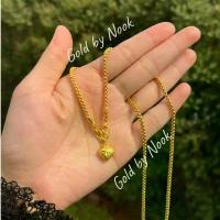 ราคา สร้อยคอลายผ่าหวายพร้อมจี้ 20 นิ้ว น้ำหนัก 1 บาท ทอง หิน ตา แมว ล็อกเก็ต ใส่ รูป ตุ้ม หู ช่อ กุหลาบ ไม่เฉา เคลือบ แก้ว เชือกร่ม ตอกหมุด ช่อกุหลาบ วันวาเลนไทน์ (1732561834712532227)