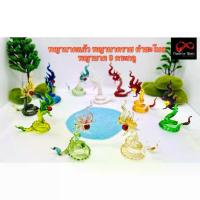 ราคา จัดส่งในกรุงเทพฯ พญานาค แก้ว นาคราช รุ่นบารมีปู่พญานาค ขนาด 8-9cm. ต่อองค์ เป่าแก้วพญานาค ปู่ย่าพญานาค พญานาคบูชา พญานาคคำชะโนด มงคลเสริมฮวงจุ้ (1733053680498345878)