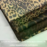 ราคา ผ้าทวิลล์ลายเสือดาว ผ้าเดนิมผ้าฝ้ายแท้ แบบเมตร สำหรับทำเสื้อยีนส์ แจ็คเก็ต เสื้อกั๊ก กางเกง กระโปรง และเสื้อผ้า งานเย็บ DIY สีน้ำตาลและเหลือง (1734290763546264675)