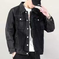 ราคา ฤดูใบไม้ร่วงฤดูใบไม้ร่วงผู้ชายเสื้อคาวบอยแฟชั่นชายเสื้อคอปกคอปกชายเสื้อแจ็คเก็ตสบาย ๆ Man Clothing เสื้อ แจ็คเก็ต (1730885787955595868)